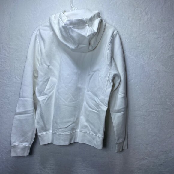 Nike Volleyball Hoodie White Just Do It Swoosh Logo Medium High School Sports - Picture 4 of 10